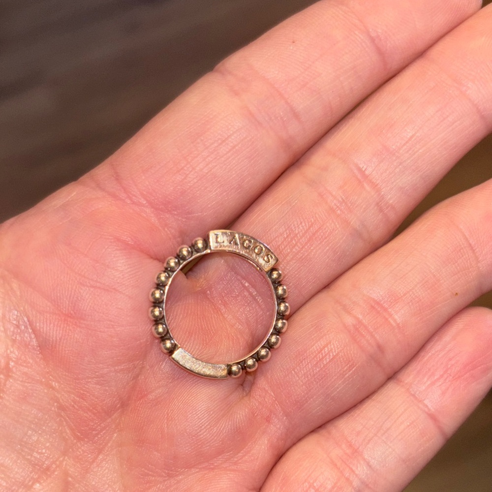 LAGOS Gold Beaded Women's Ring